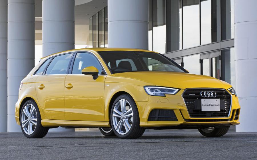 Audi A3 Sportback 2.0 TFSI Quattro S-Line (8V) (JP) '2017